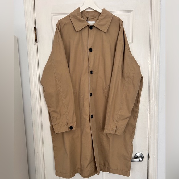 NWT Weekday Men’s Matty Oversized Trench Coat - Picture 2 of 5